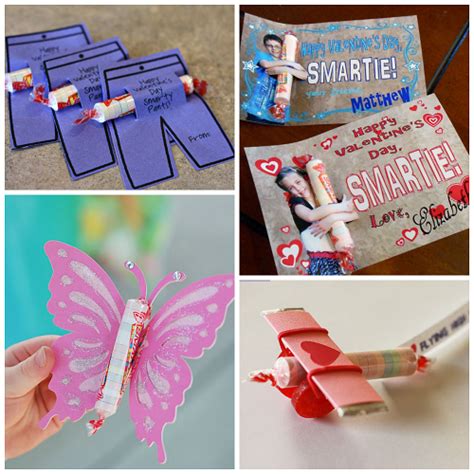 Valentine Ideas For Kids Using Smarties Candy Crafty Morning