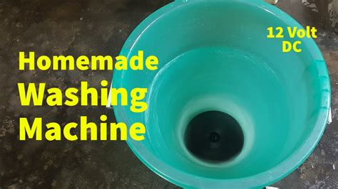 Homemade Washing Machine How To Make Mini Portable Washing Machine