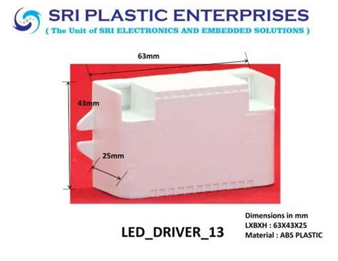 Spe Abs Led Drivr Enclosure 13 Sizedimension 634325 Mmlbh At
