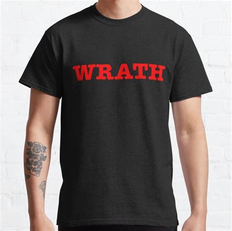 Wrath Mens T Shirts Redbubble