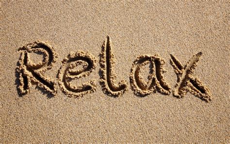Relax On The Beach Sea Sand Wallpapers And Images Wallpapers