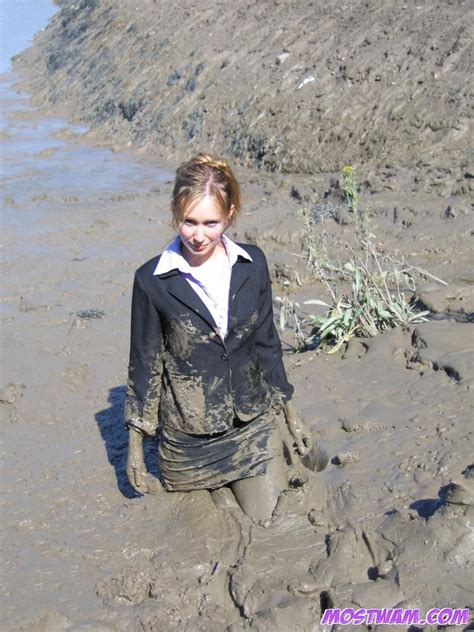 Muddy After A Day At The Office Business Outfits Mudding Girls Fashion