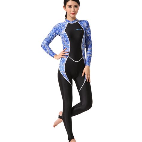 Hisea Dive Skin Wetsuit Women Full Body Anti Slip High Stretch Mm