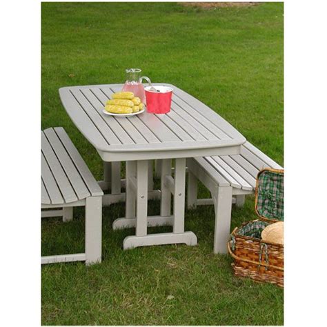 Outdoor Furniture Polywood Dining Table Set Dining Polywood Outdoor