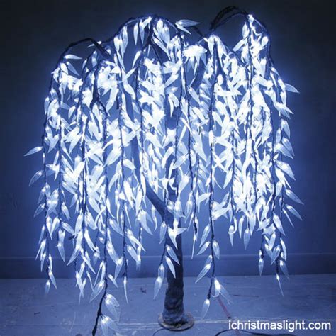 Wholesale Outdoor White Willow Led Light Tree Ichristmaslight