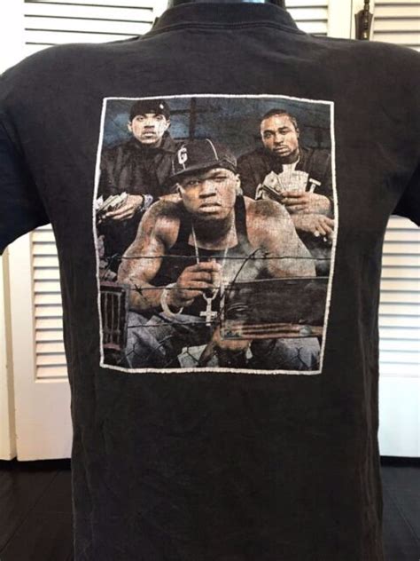 Dope 50 Cent And Lloyd Banks Tour Shirt Sz Sm Rap Mobb Game Lox Gangster