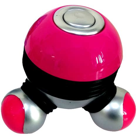 Hand Held Vibrating Mini Led Massager Battery Operated Relaxing