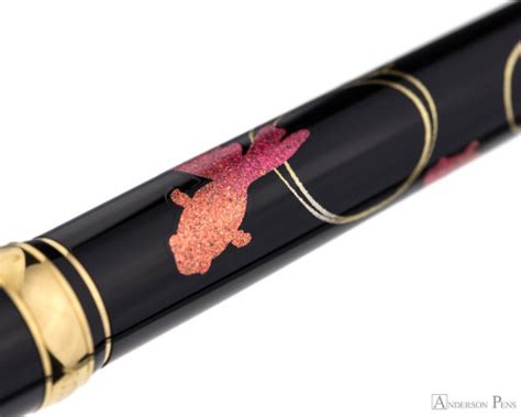 Platinum Kanazawa Leaf Fountain Pen Goldfish Anderson Pens Inc