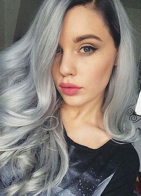 Gray Hair Color Ideas 2018 2019 Long Hair Tutorial Page 2 Of 3