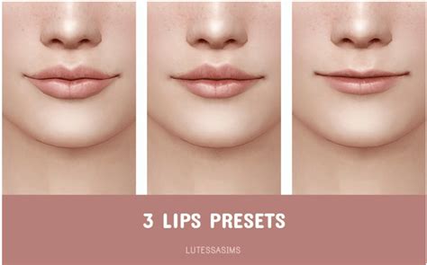The Best Sims 4 Lip Presets To Download — Snootysims