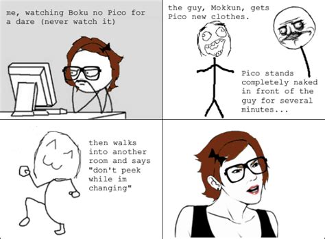Anime meme otaku anime good anime to watch anime watch anime cosplay pupa anime manga gore kawaii anime boku no pico. Rage Comics | Boku no Pico | Know Your Meme