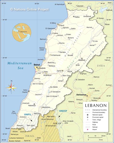 Where Is Beirut On A Map