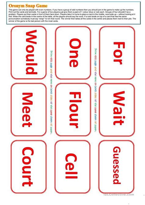 Homophone Fun 1 English Esl Worksheets For Distance Learning And