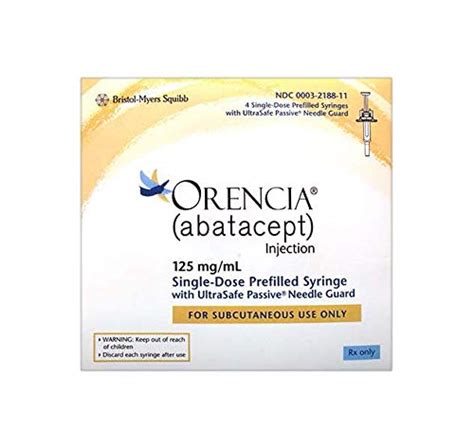 Amazon Pharmacy Orencia Brand For Abatacept Prefilled Syringe