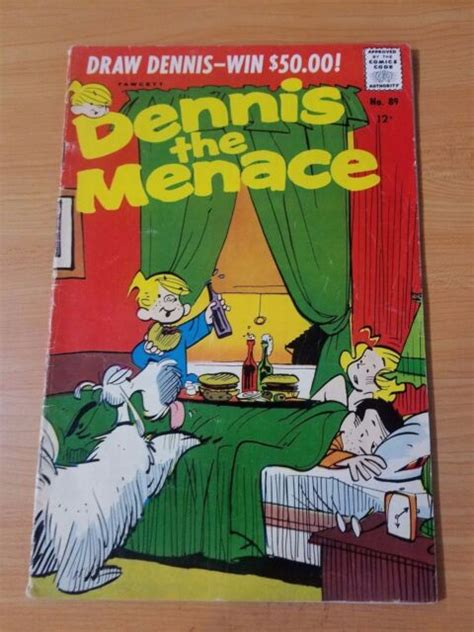 Dennis The Menace 89 ~ Very Good Fine Fn ~ 1967 Hallden Fawcett