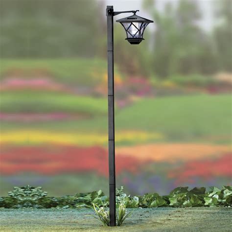 It lacks electricity costs and maintenance costs. 2-in-1 Solar Lamp Post Outdoor Light | Collections Etc.