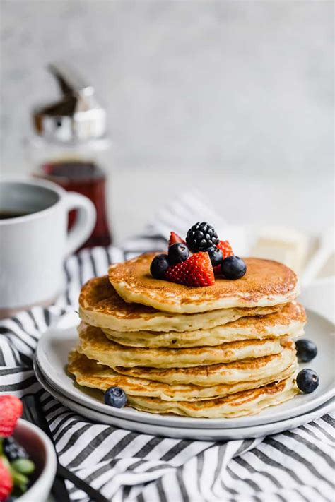 Fluffy Buttermilk Pancakes Recipe In 2020 With Images