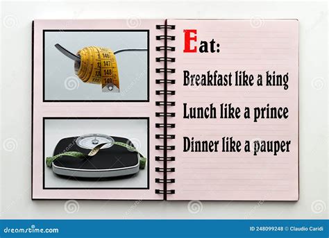Eat Breakfast Like A King Lunch Like A Pince Dinner Like A Pauper