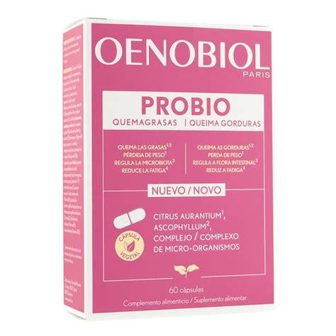 Oenobiol Probio 60 Cápsulas ¡mejor Precio Comprar Online