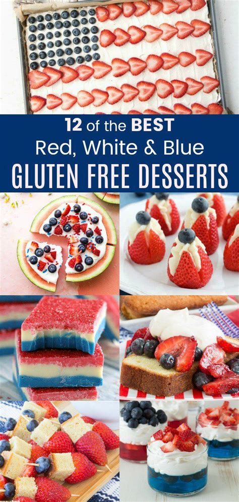 Highkey snacks uses simple ingredients for a tasty alternative to traditional sweets that are low carb, low sugar, gluten free and grain free. 12 of the Best Patriotic Gluten-Free Desserts for Fourth of July and More | Gluten free desserts ...