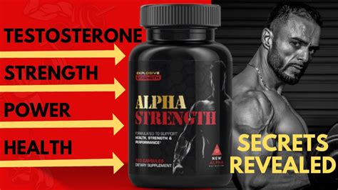 How To Increase Testosterone Naturally ⚠️alpha Strength Supplement ⚠️ Working Sexual