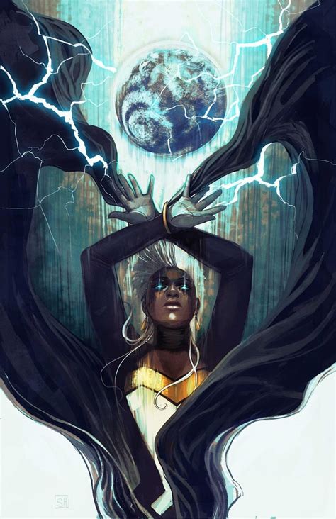 Ororo Munroe Storm An Artist Stephanie Hans Marvel Comic Books