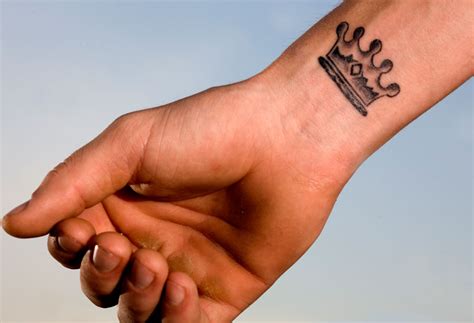 The softer areas of the outer wrist and to a slightly lesser extent, the inner wrist are not so bad compared to other locations. All Tattoos Here: Tattoos For Men On Wrist Designs