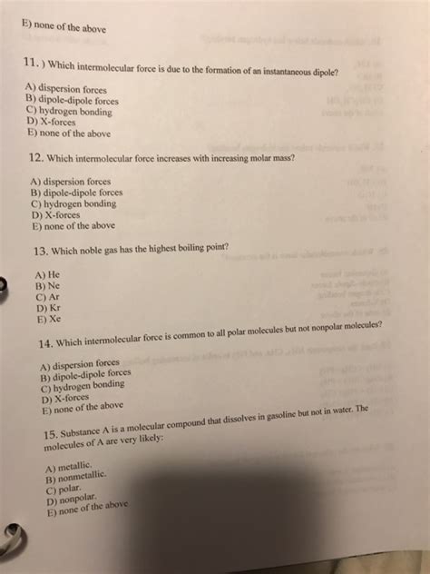 Solved Note That The Answers To Some Of These Questions Wil Chegg Com