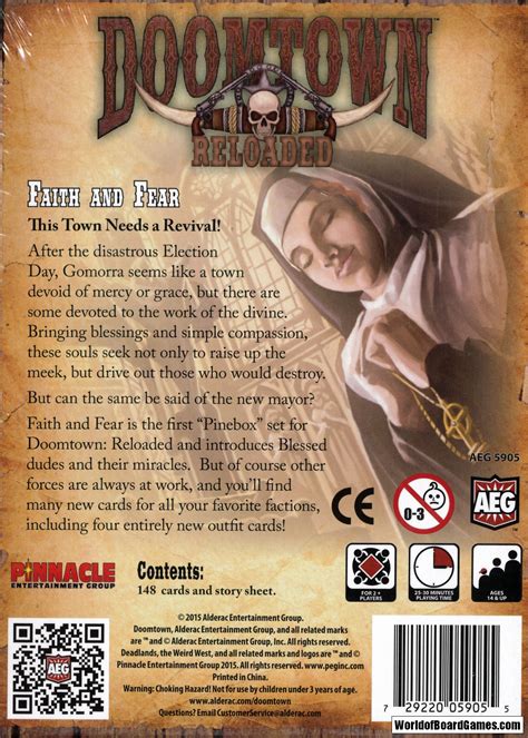 Doomtown Reloaded Faith And Fear Exp