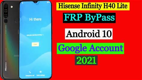 Hisense Infinity H Lite Frp Bypass Google Account Remove Hisense Infinity H Lite Frp