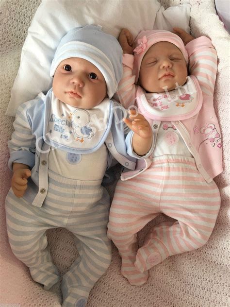 Cherish Dolls Reborn Baby Twins Fake Babies Realistic 22 Big Newborn