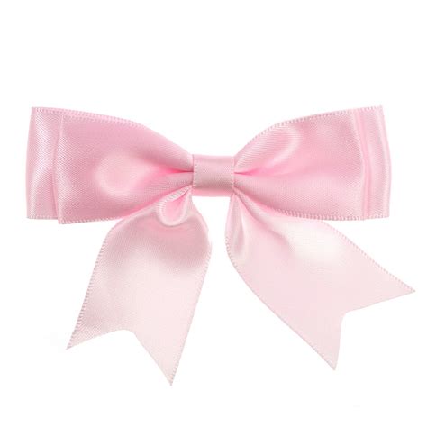 Pale Pink Satin Ready Made Large Double Bow Sold Individually Etsy