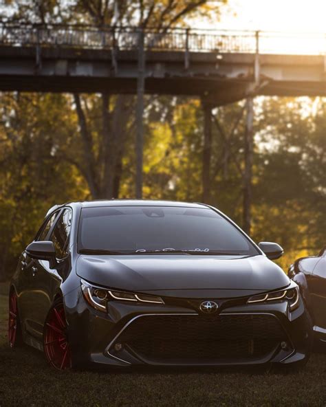 It's got very bold lines that work well with body kits and even quad exhaust systems. 2019 Toyota Corolla Hatchback Turbo Kit | toyota blue onyx pearl