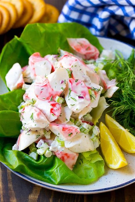 Crab Salad Recipe Seafood Salad Deli Salad Crab Salad Seafood
