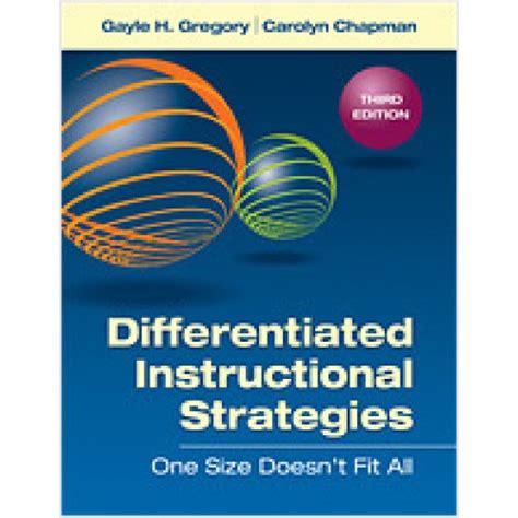 Differentiated Instructional Strategies One Size Doesnt Fit All 3rd