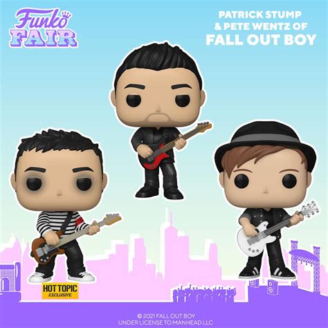 Fall Out Boy Funko Pop Prepare For More Fallout From Funko This