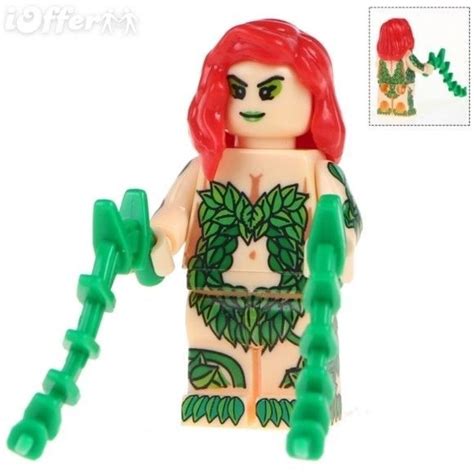 Poison Ivy TOY LEGO MINIFIGURE Batman Super Heroes Poison Ivy Lego