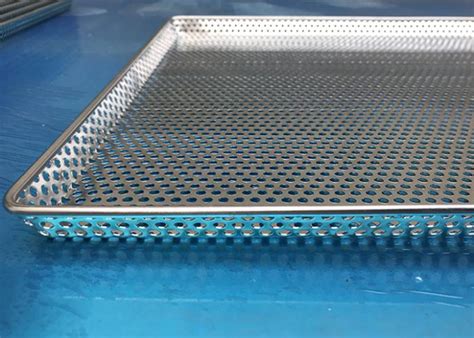 Fda Certification Stainless Steel Perforated Metal Trays With