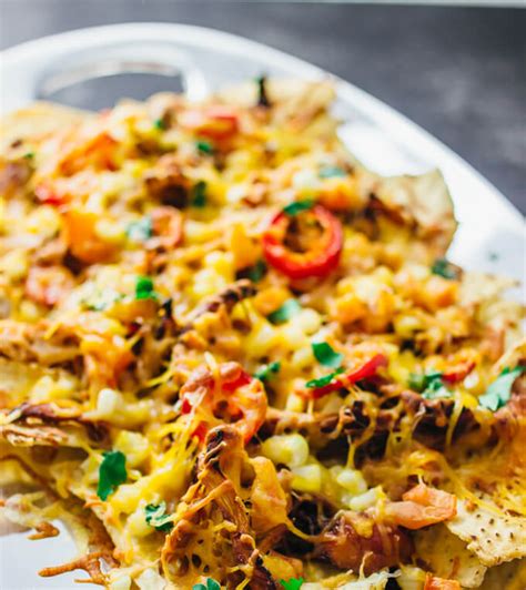 Loaded Mexican Nachos With Chicken Savory Tooth