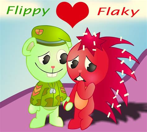 Image Flippy X Flaky By Chellie093 D59bdmc Happy Tree Friends