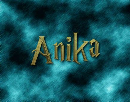 Anika Logo Free Name Design Tool From Flaming Text