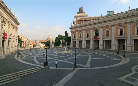 Campidoglio Uno Dei Sette Colli Di Roma