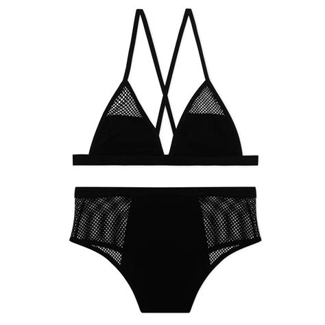 Trangel 2018 Sexy Solid Bikini Set Push Up Padded Bow Swimwear High
