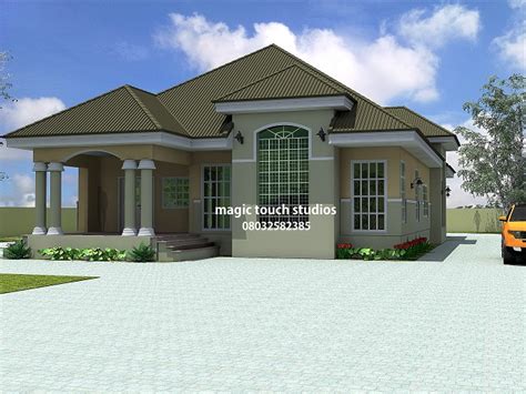 5 Bedroom Bungalow Modern And Contemporary Nigerian Building Designs