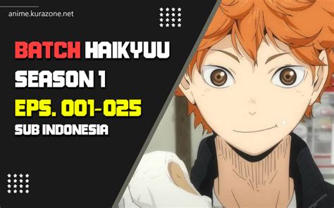 Haikyuu Season 1 Bd Batch Eps 01 25 Subtitle Indonesia