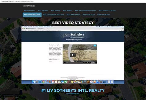 Real Trends Awards Liv Sothebys International Realty Best Real Estate