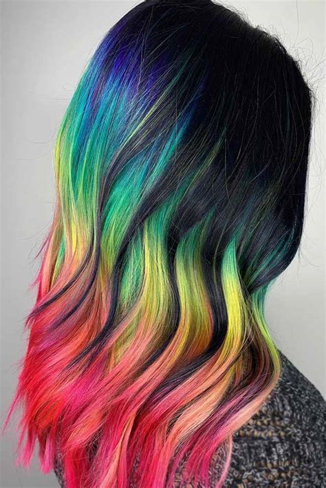 18 Rainbow Long Hair Sukhdeepfinnian