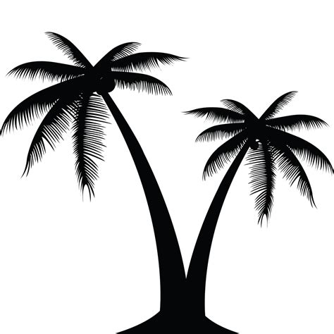 Palm Tree Vector Png Clipart Best