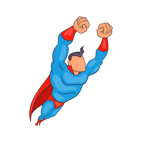 Huge collection, amazing choice, 100+ million high quality, affordable rf and rm images. Flying Superhero Icon Cartoon Style, Superhero, Flying ...