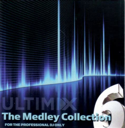 Ultimix Medley Collection Vol 6 Cd 2 Cd Set Mixed Dj Remix